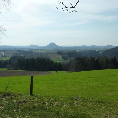 Ferienoase Lilienstein Apartment Rathmannsdorf ภายนอก รูปภาพ