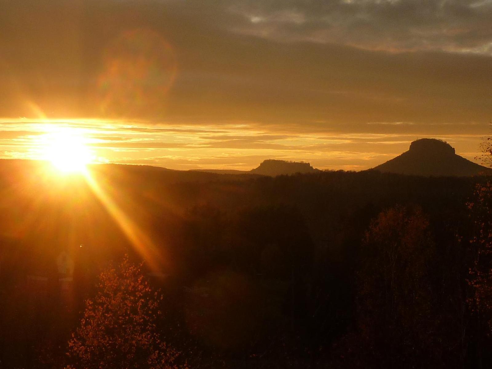 Ferienoase Lilienstein Apartment Rathmannsdorf ภายนอก รูปภาพ