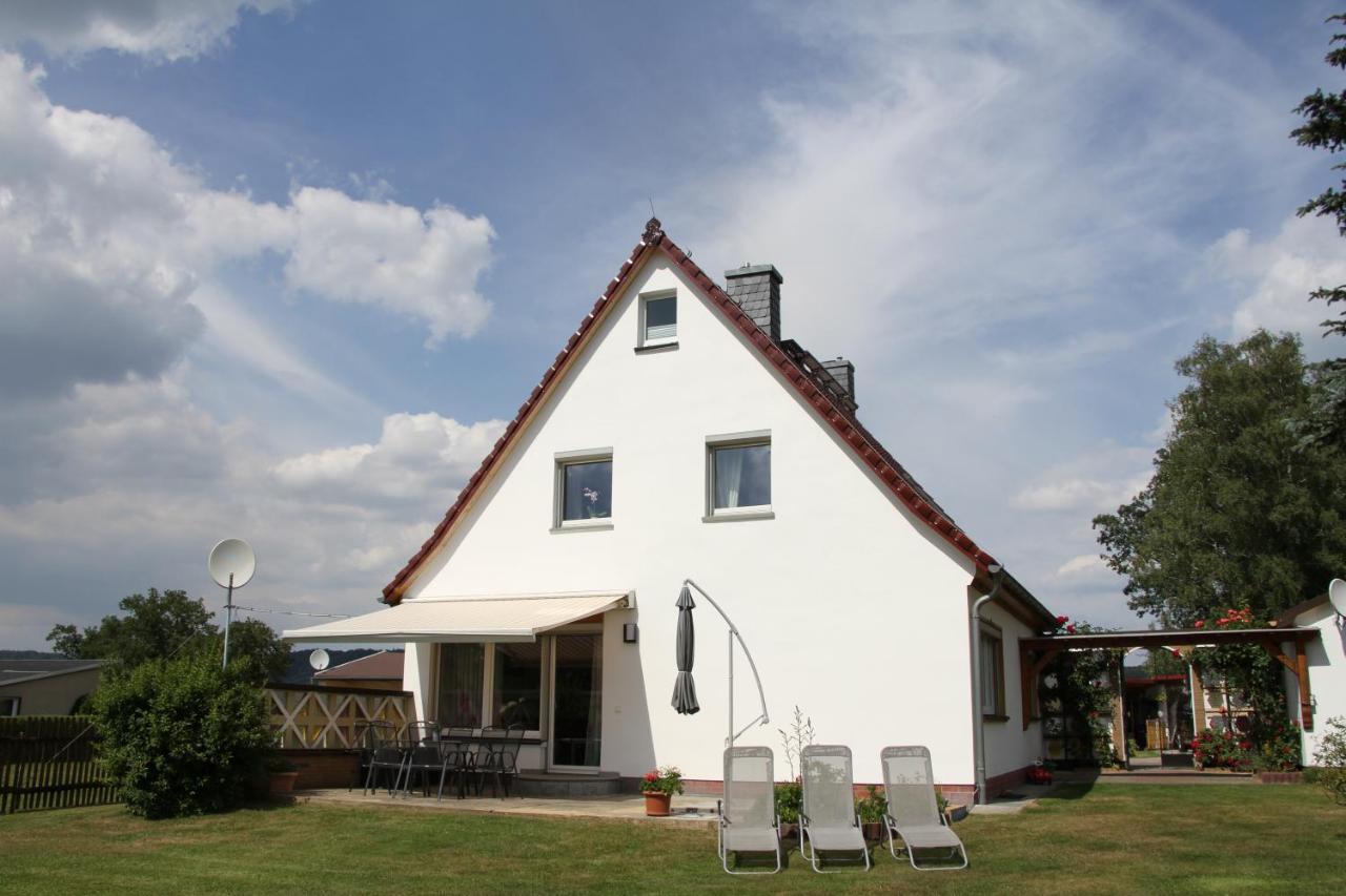 Ferienoase Lilienstein Apartment Rathmannsdorf ภายนอก รูปภาพ