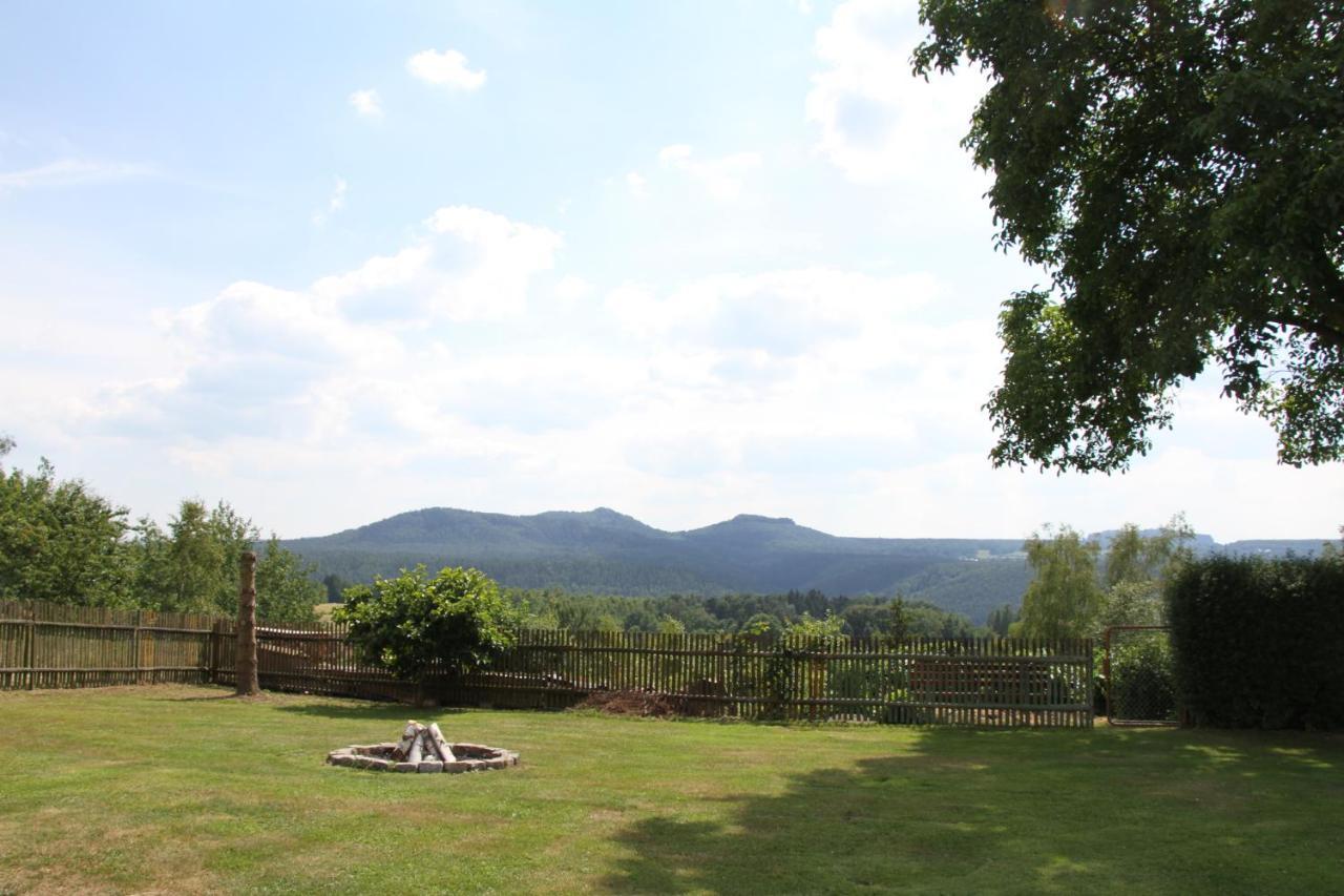 Ferienoase Lilienstein Apartment Rathmannsdorf ภายนอก รูปภาพ